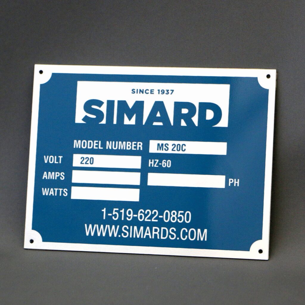 Encoder Label Nameplate Nameplates - MitoGraphics